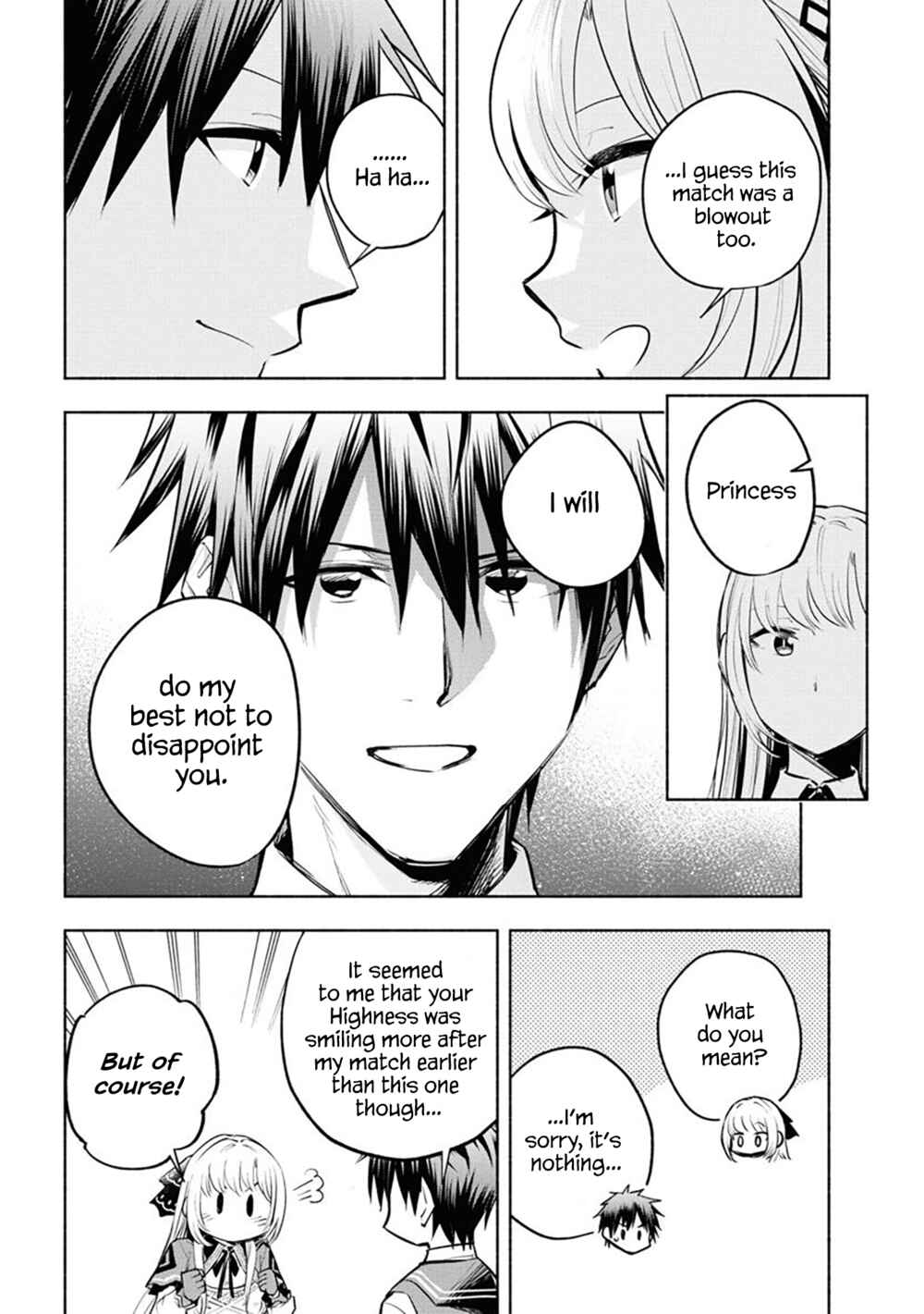 Page 28 Chapter 8 Story of a Jobless Champion and a Princess Who Together Find Their Happiness