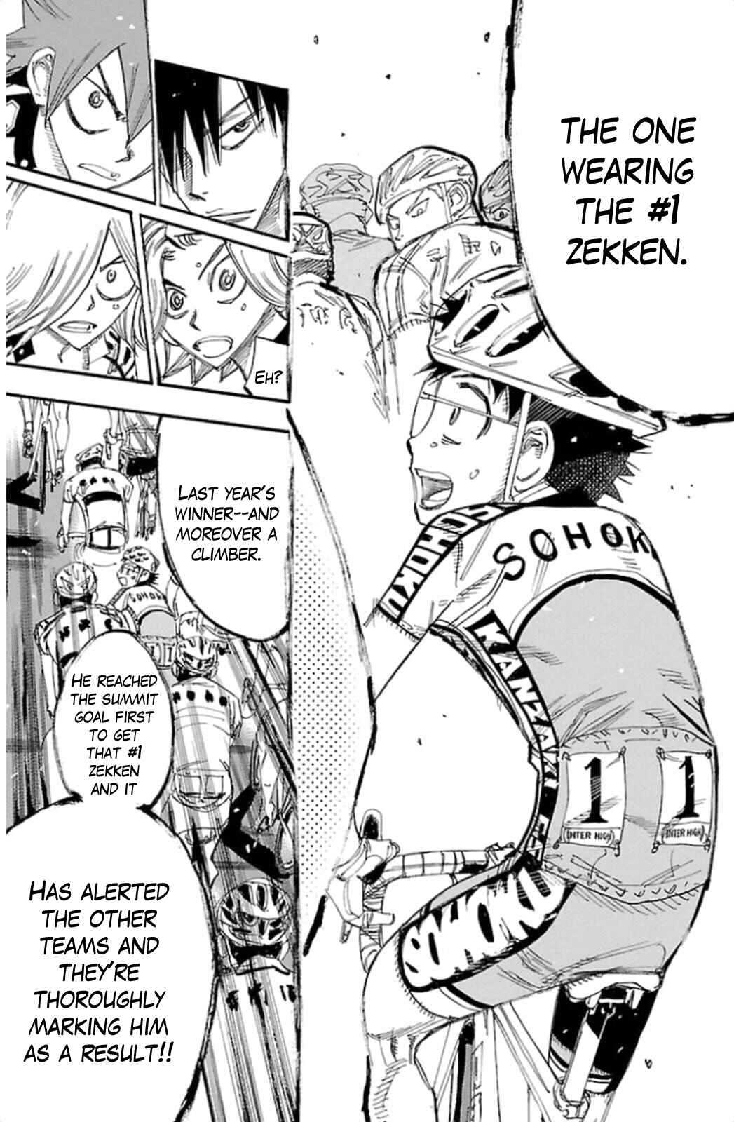 Page 25 Chapter 315 Yowamushi Pedal