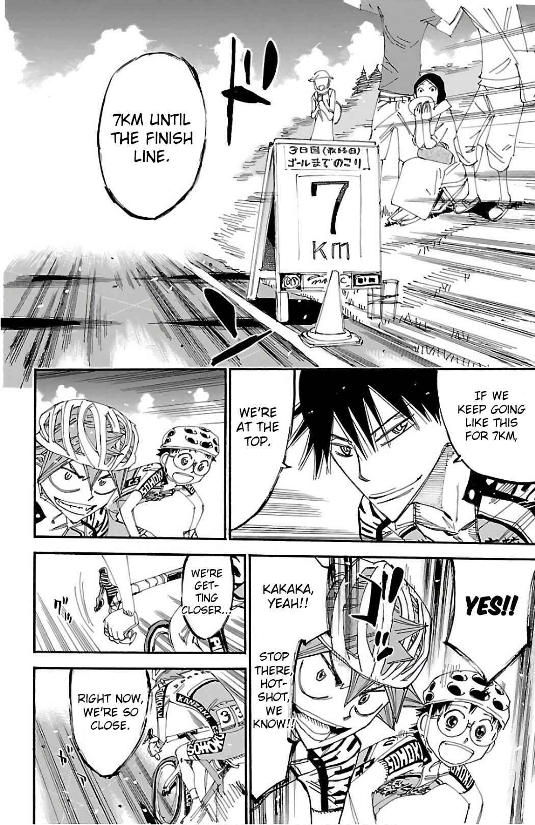 Page 10 Chapter 492 Yowamushi Pedal