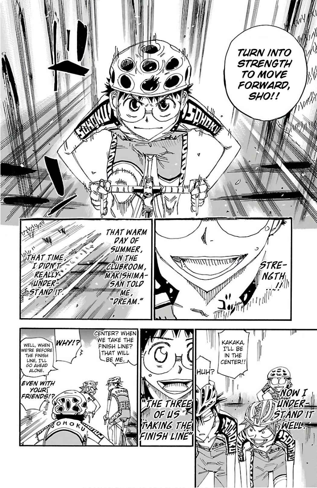 Page 14 Chapter 492 Yowamushi Pedal