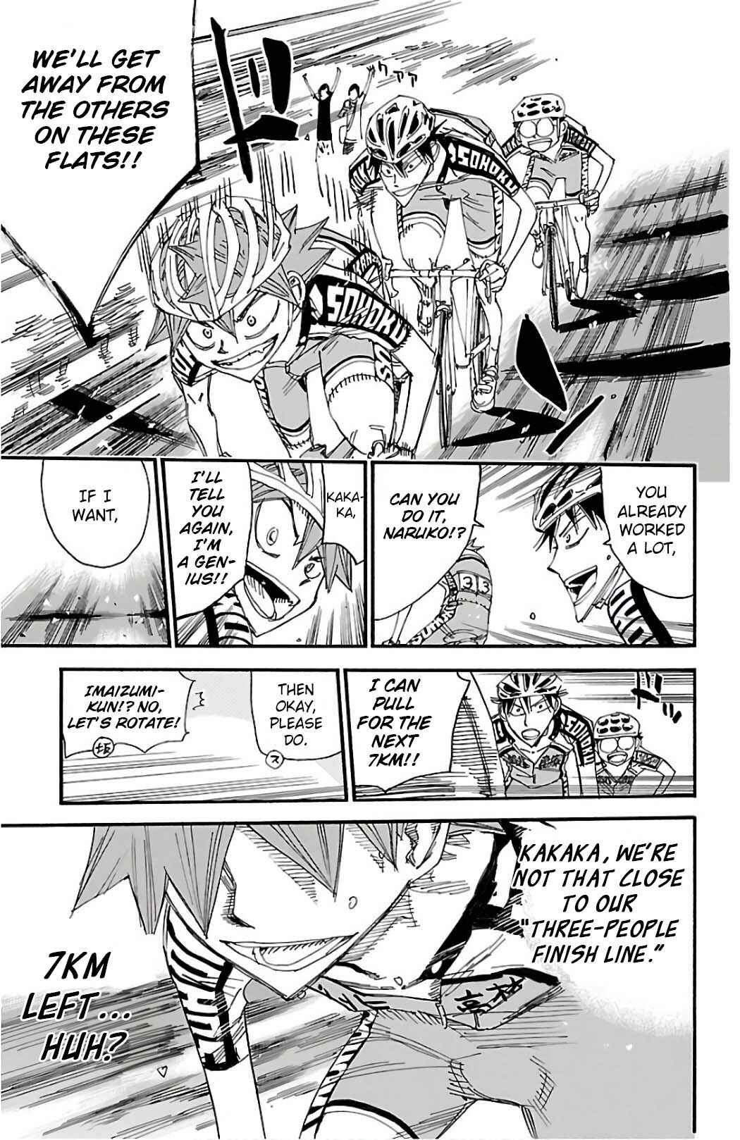 Page 17 Chapter 492 Yowamushi Pedal
