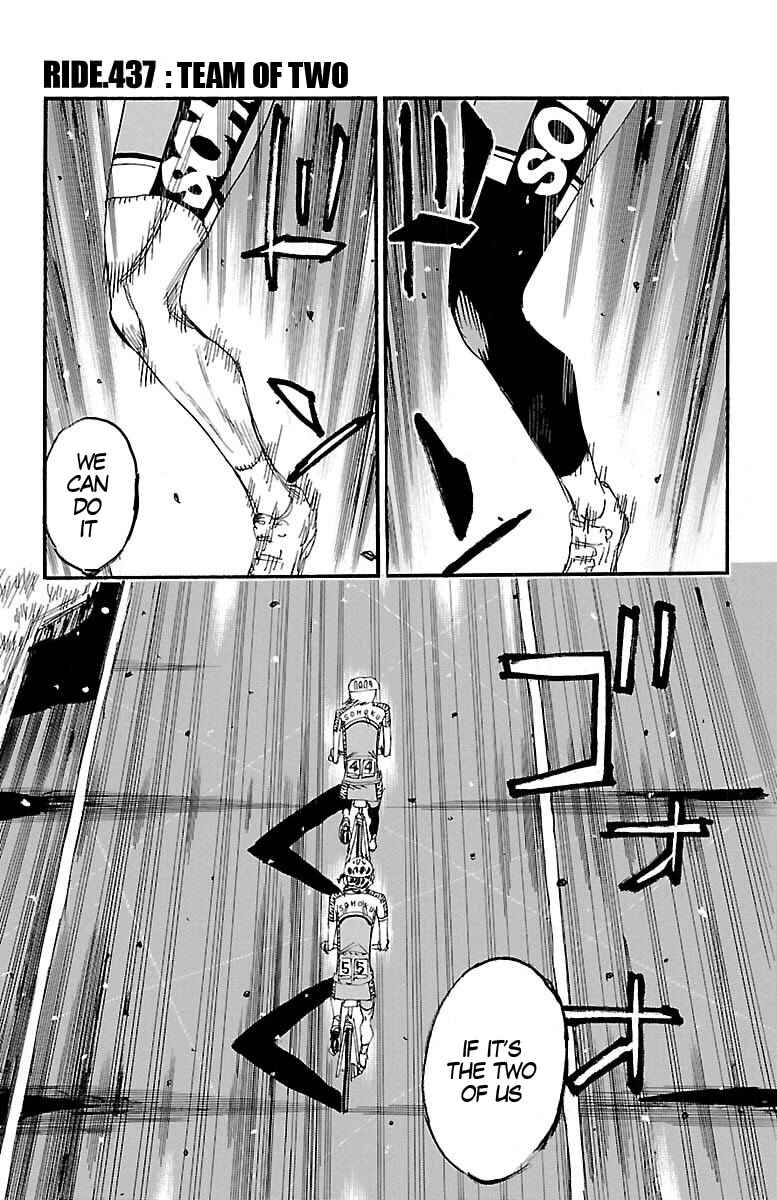 Page 1 Chapter 437 Yowamushi Pedal