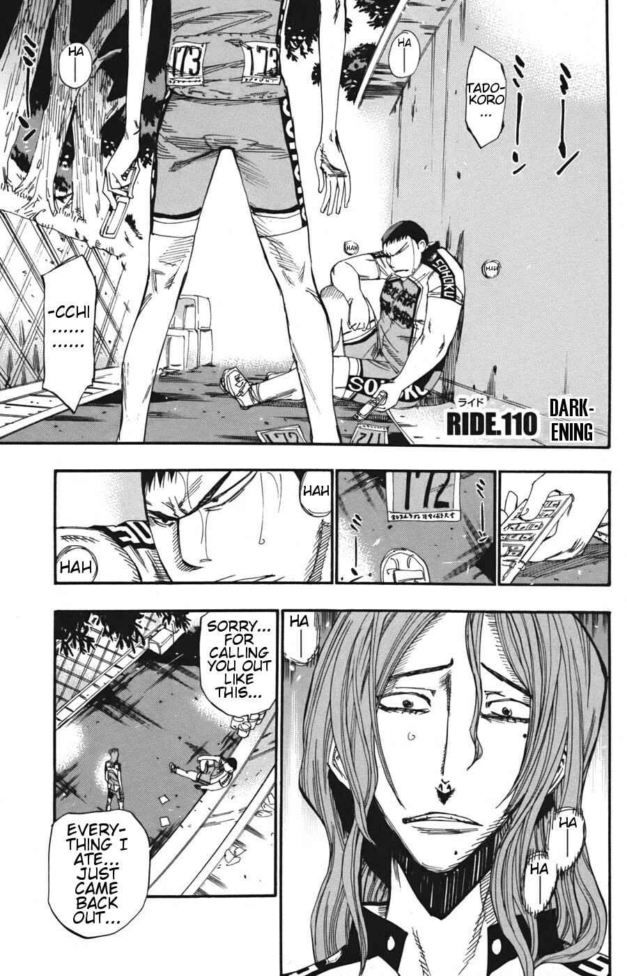 Page 2 Chapter 110 Yowamushi Pedal