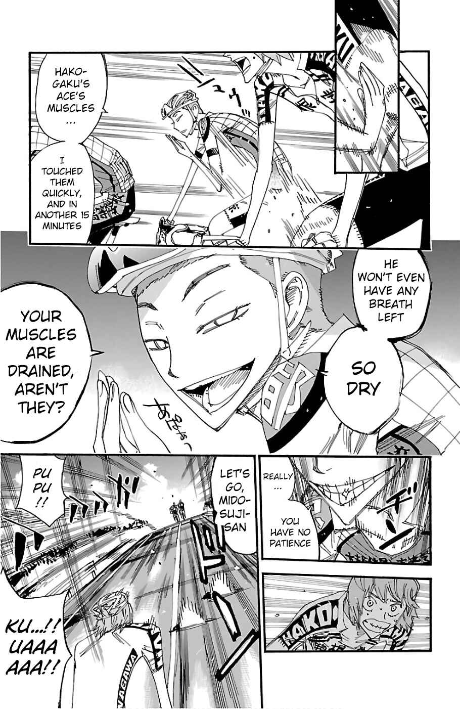 Page 14 Chapter 484 Yowamushi Pedal