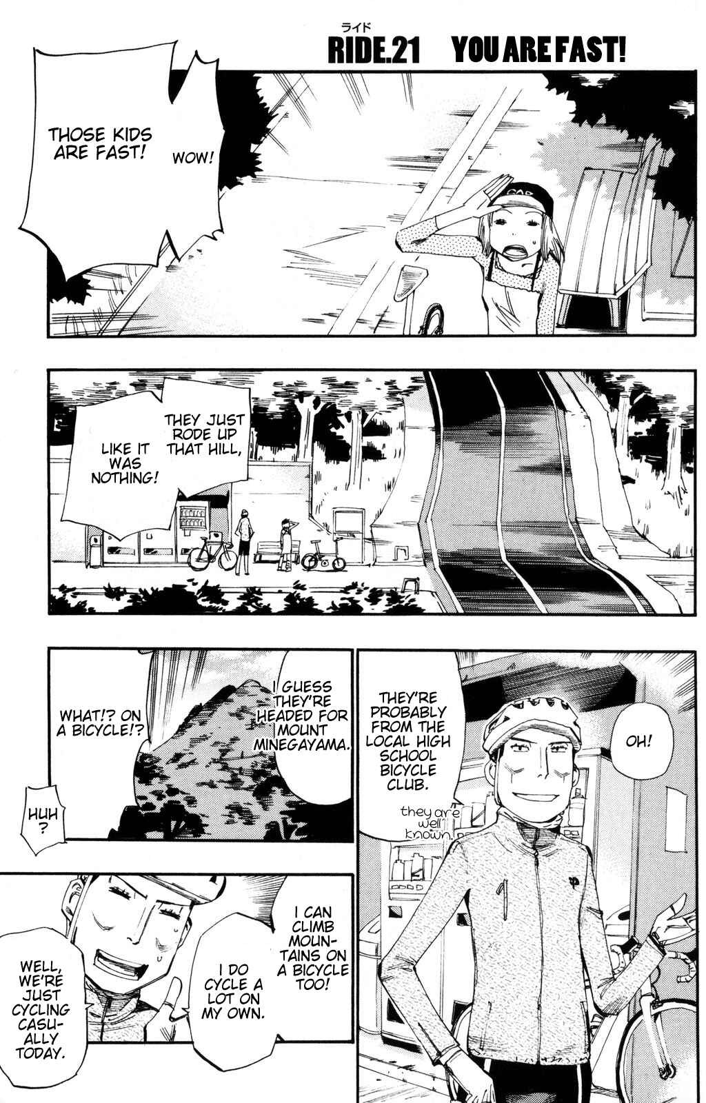 Page 1 Chapter 21 Yowamushi Pedal