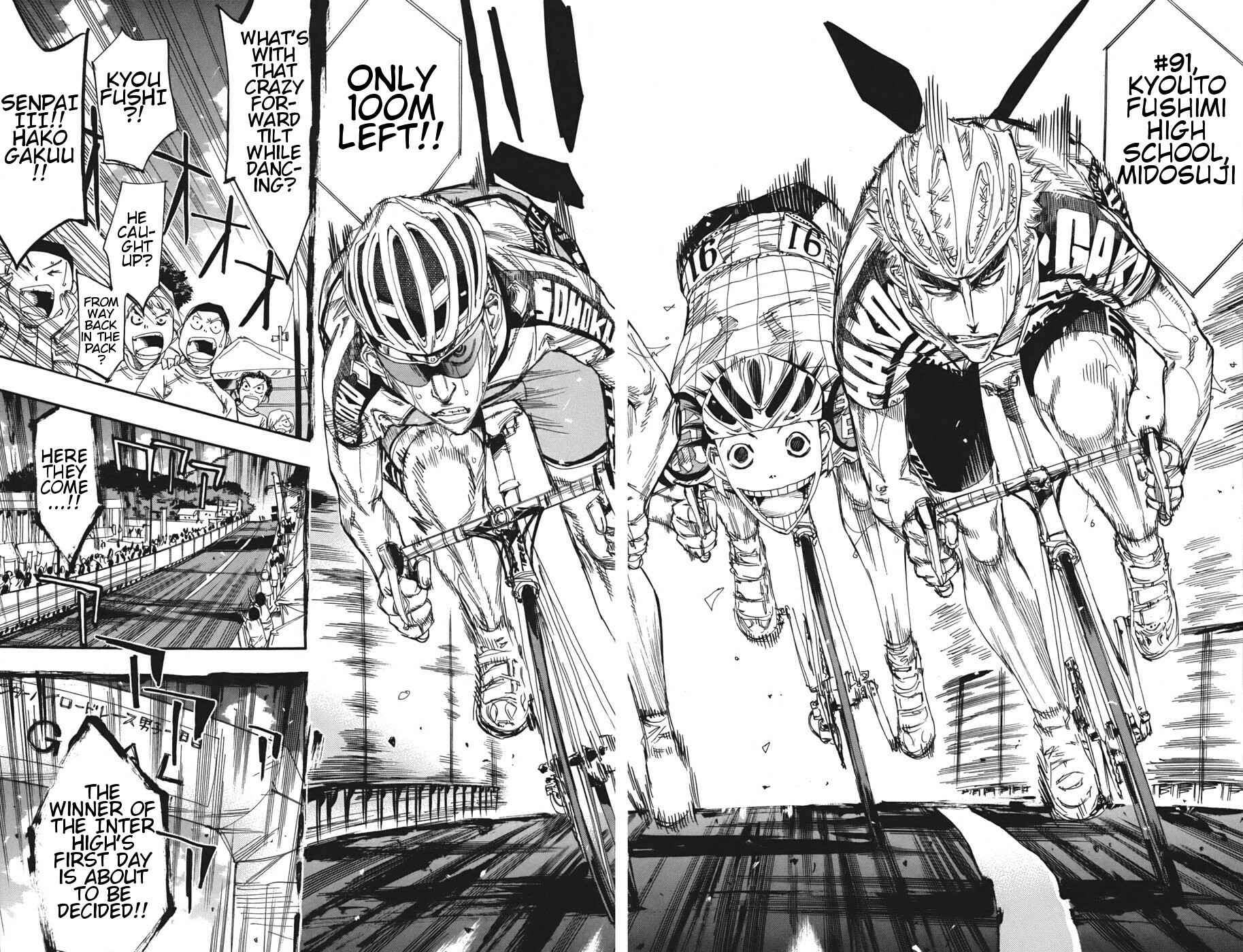 Page 17 Chapter 107 Yowamushi Pedal