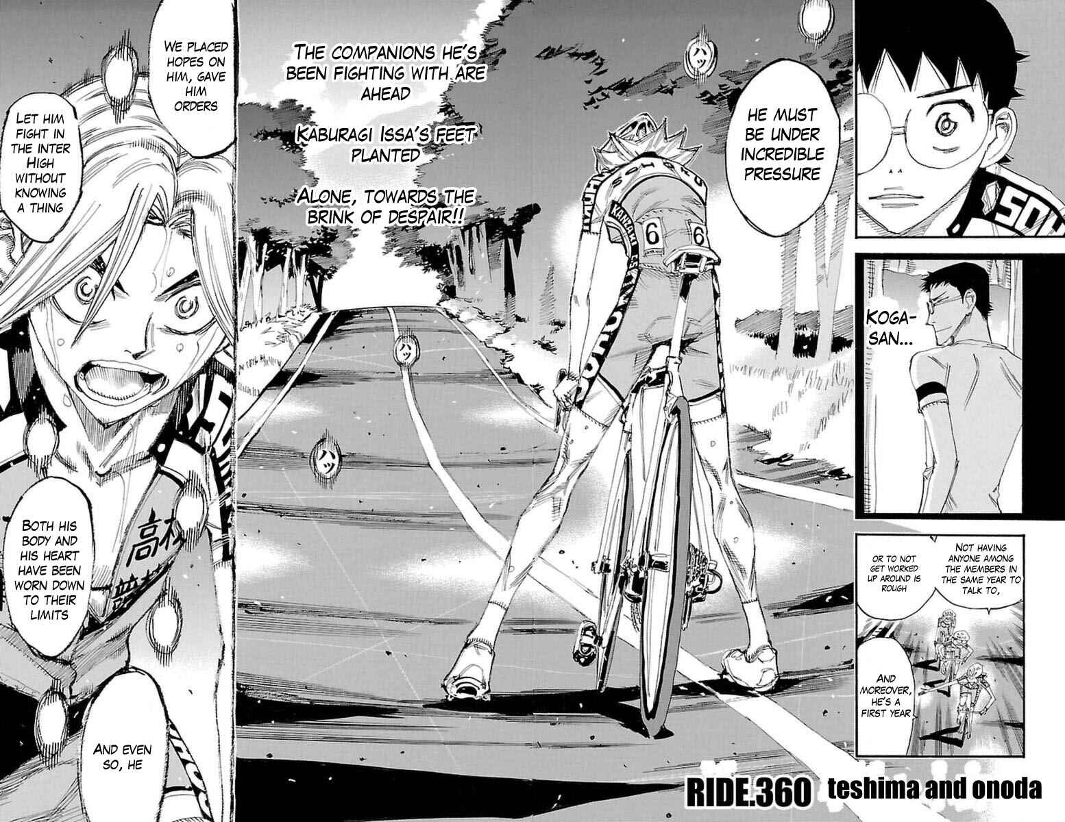 Page 4 Chapter 360 Yowamushi Pedal