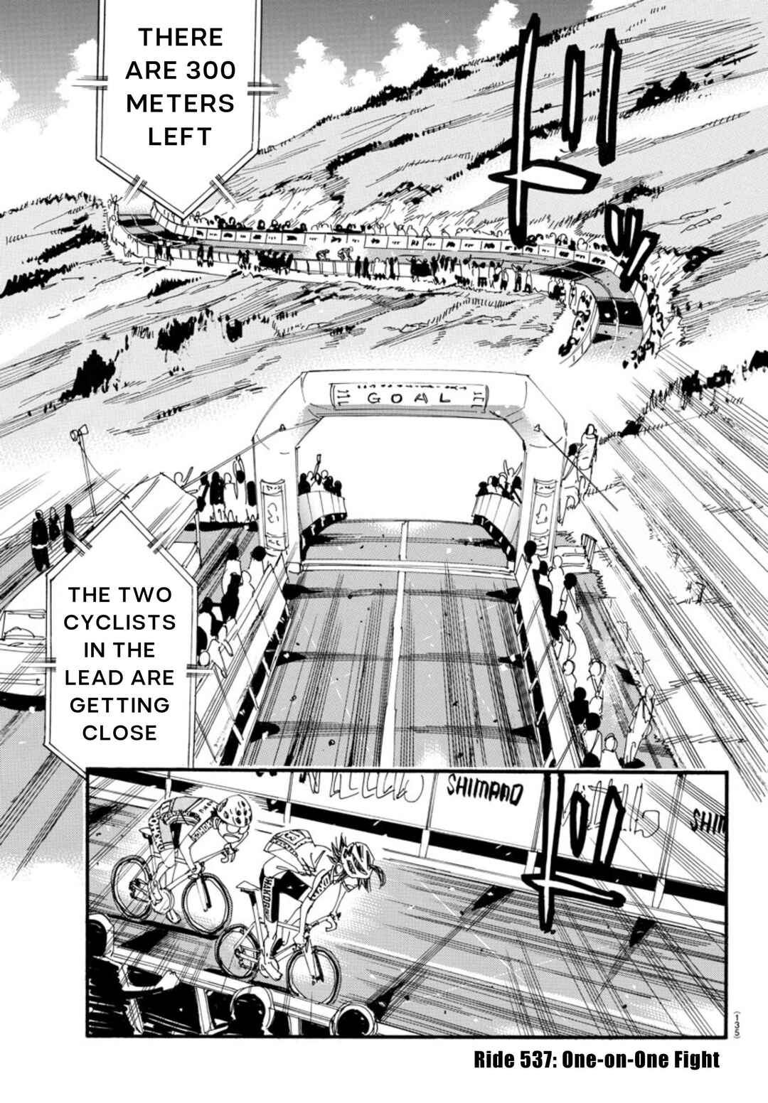 Page 2 Chapter 537 Yowamushi Pedal