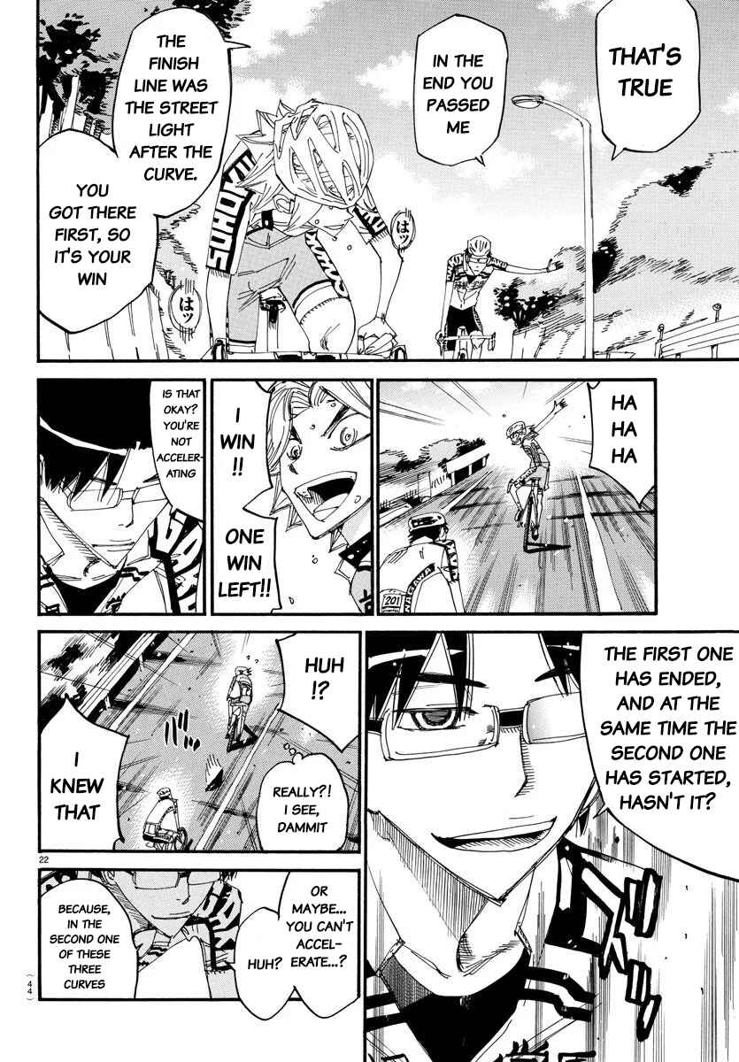 Page 22 Chapter 619 Yowamushi Pedal