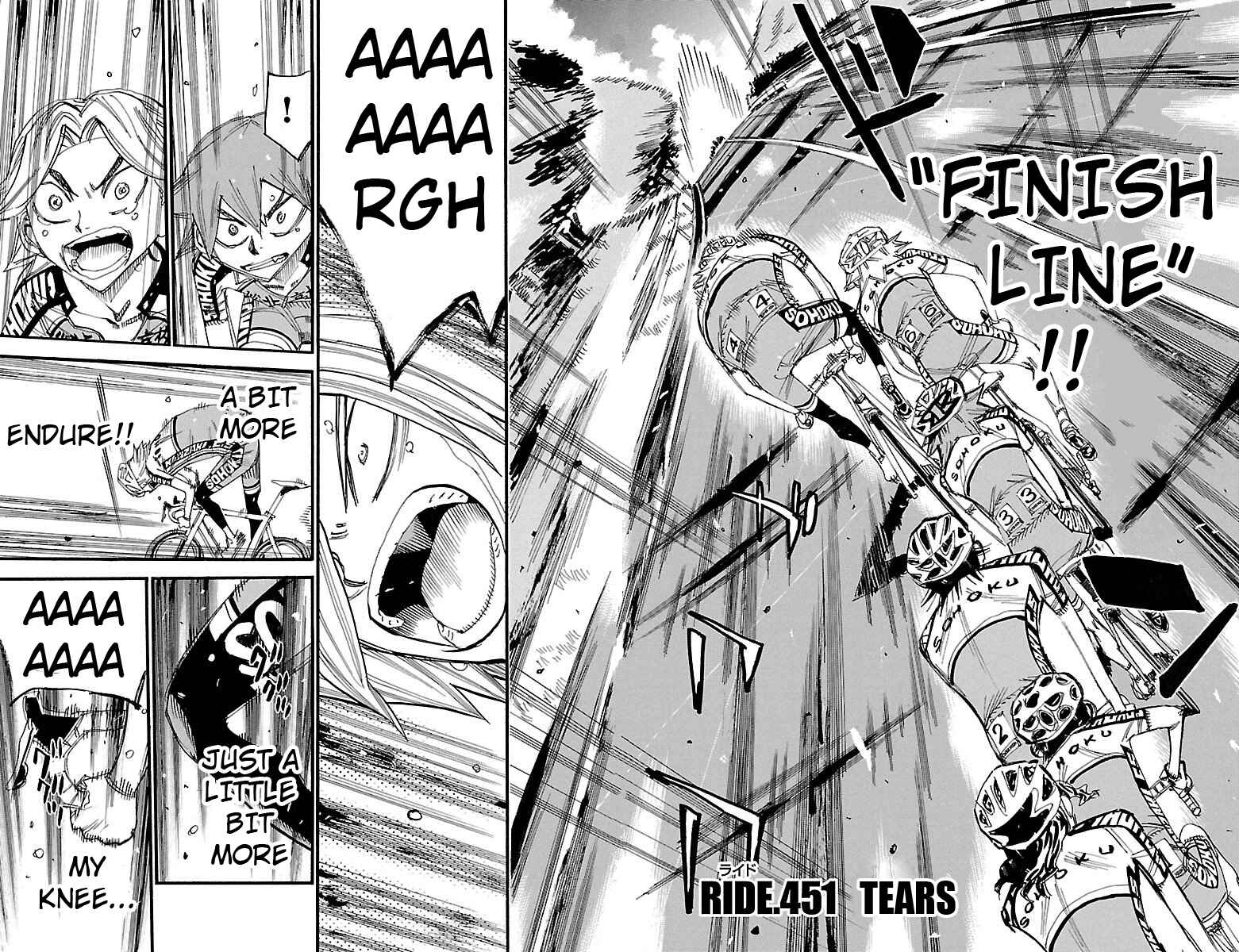 Page 3 Chapter 451 Yowamushi Pedal