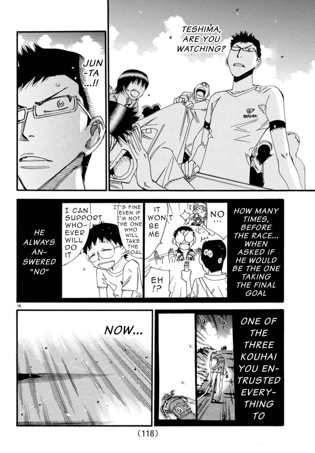 Page 13 Chapter 539 Yowamushi Pedal