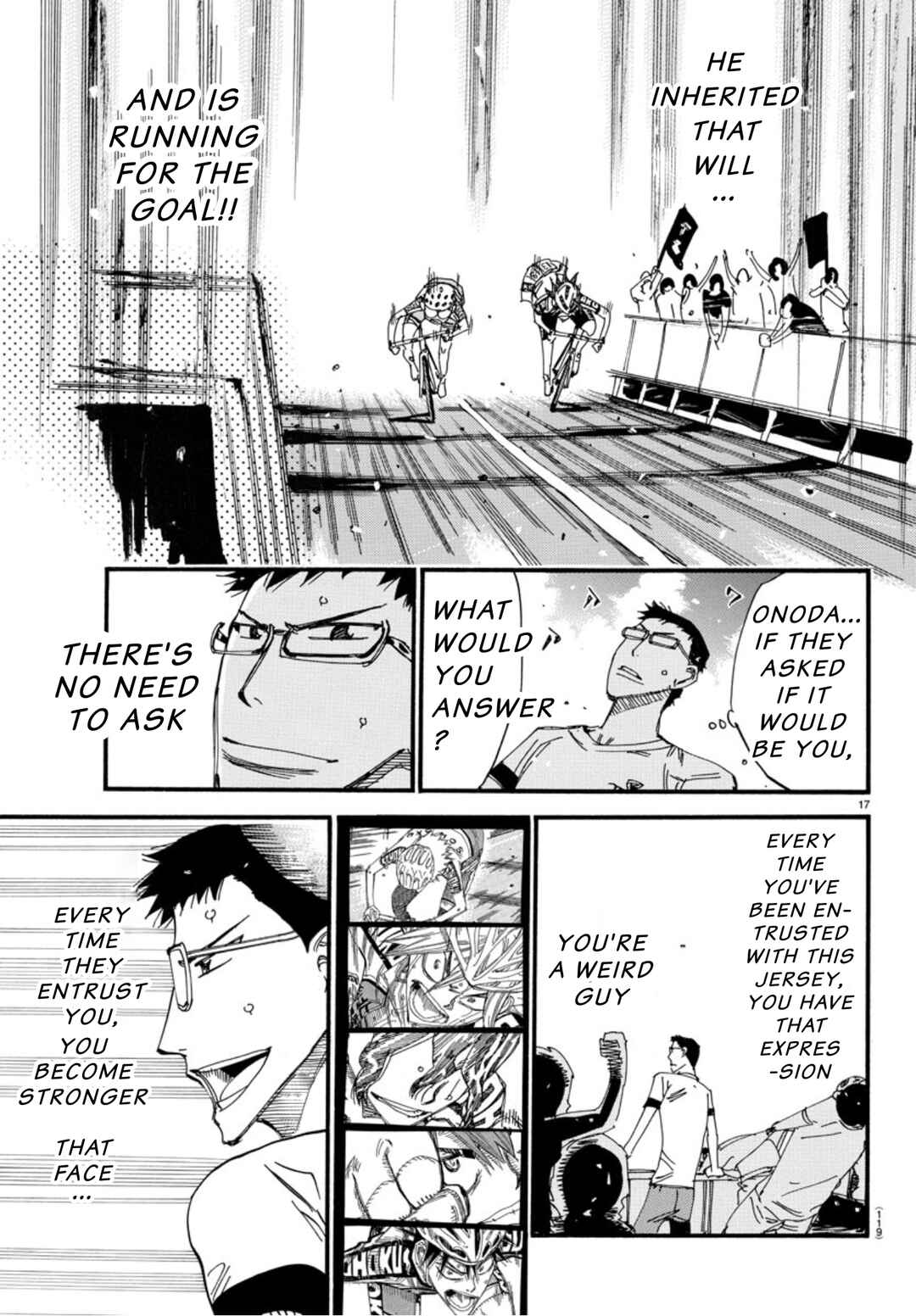 Page 14 Chapter 539 Yowamushi Pedal