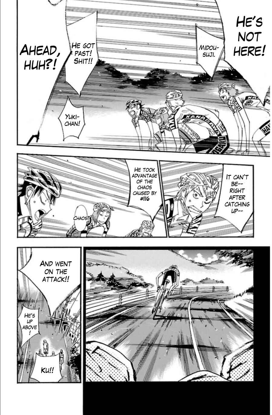 Page 14 Chapter 340 Yowamushi Pedal