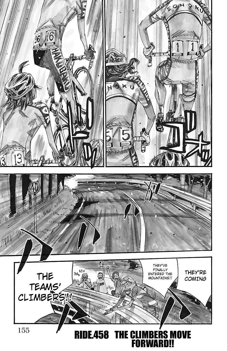 Page 1 Chapter 458 Yowamushi Pedal