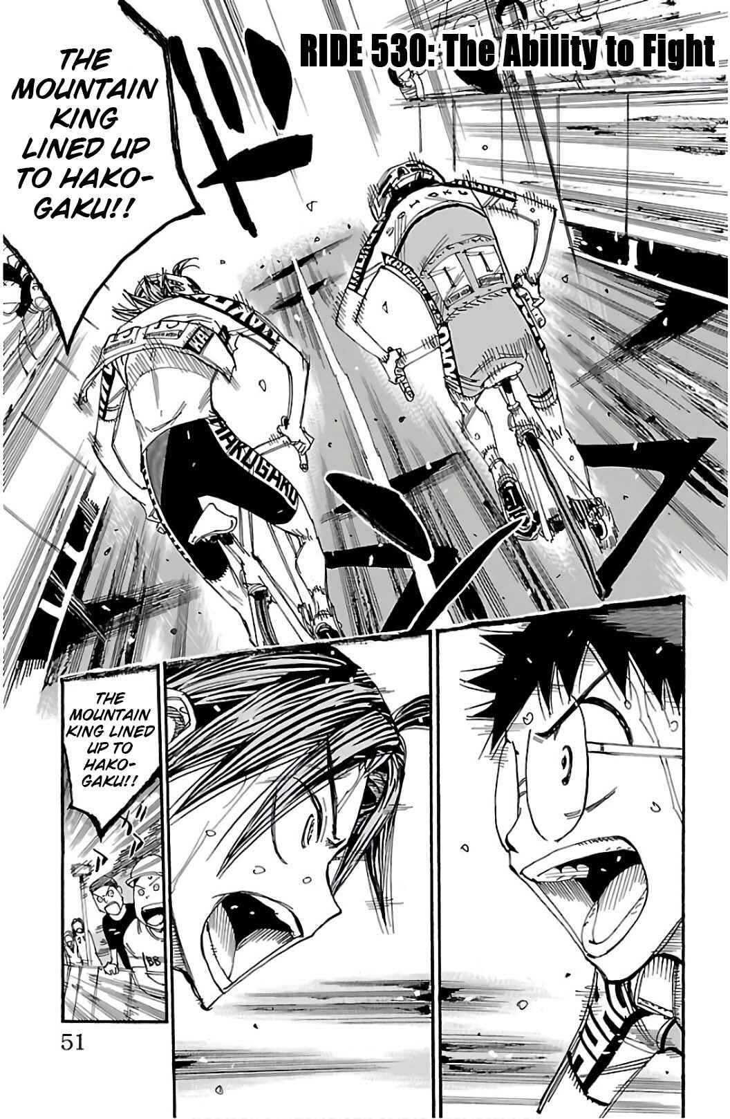 Page 1 Chapter 530 Yowamushi Pedal