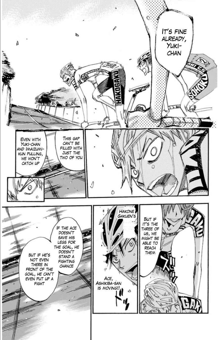 Page 3 Chapter 345 Yowamushi Pedal