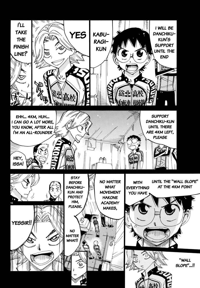 Page 16 Chapter 621 Yowamushi Pedal