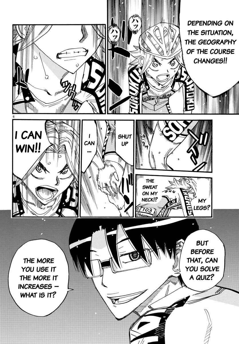 Page 6 Chapter 621 Yowamushi Pedal