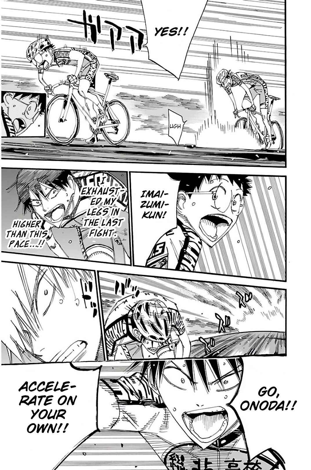 Page 14 Chapter 512 Yowamushi Pedal