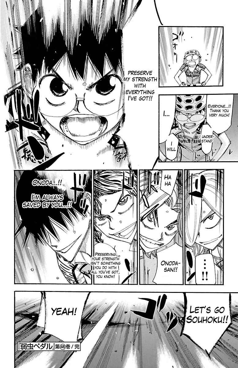 Page 19 Chapter 389 Yowamushi Pedal