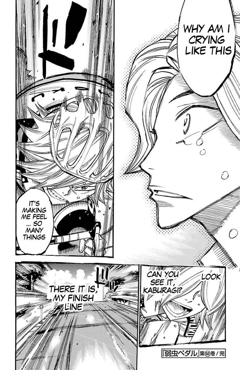 Page 16 Chapter 450 Yowamushi Pedal