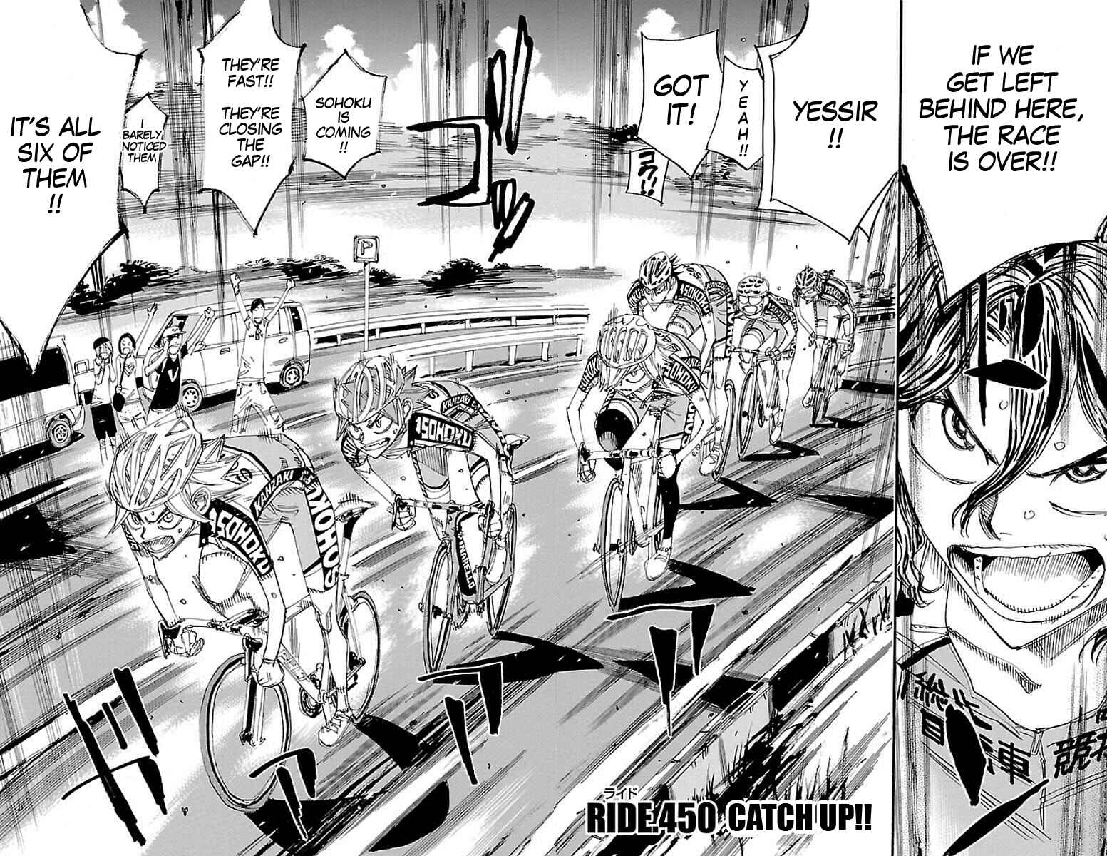 Page 2 Chapter 450 Yowamushi Pedal