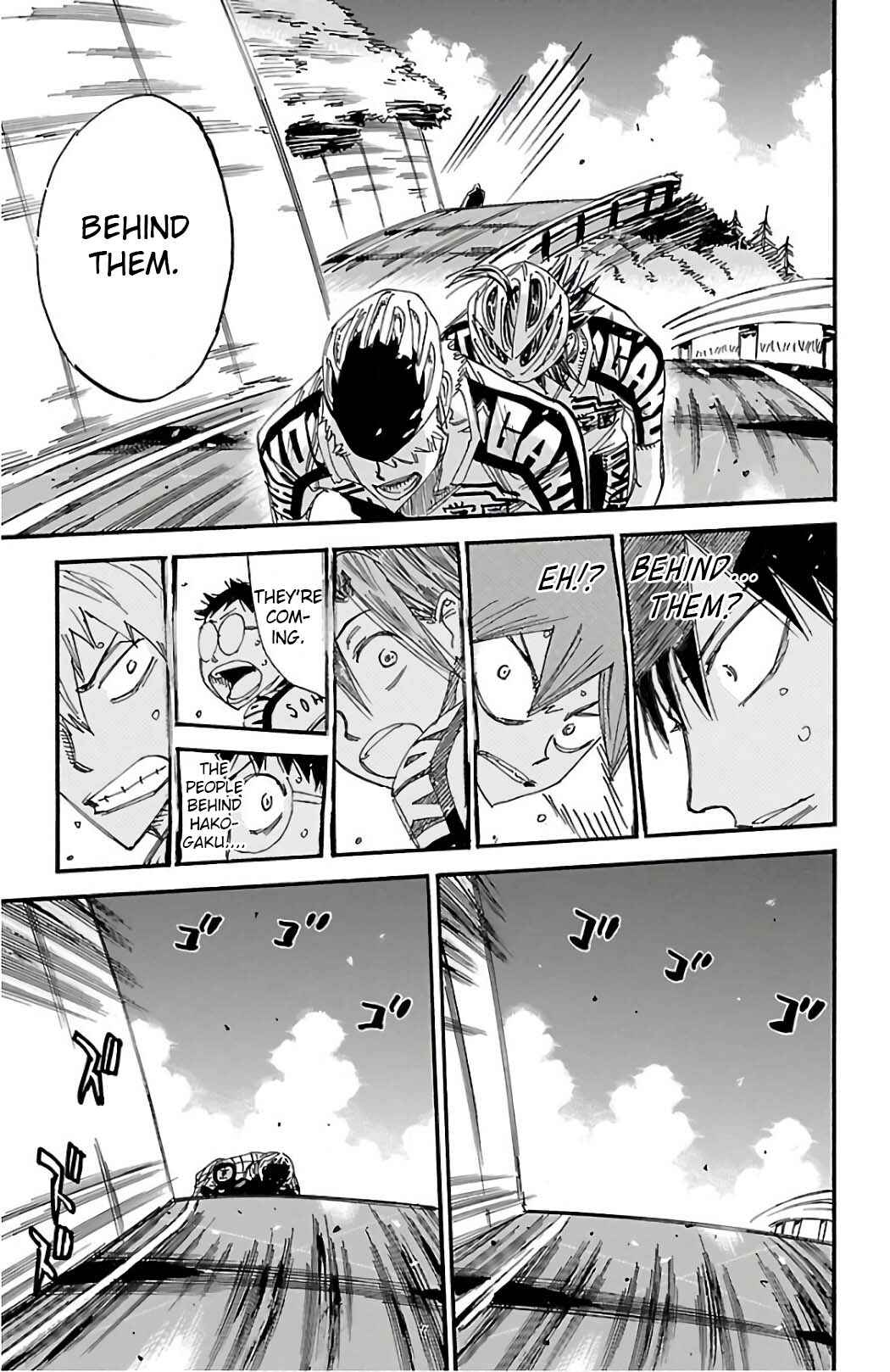 Page 18 Chapter 494 Yowamushi Pedal