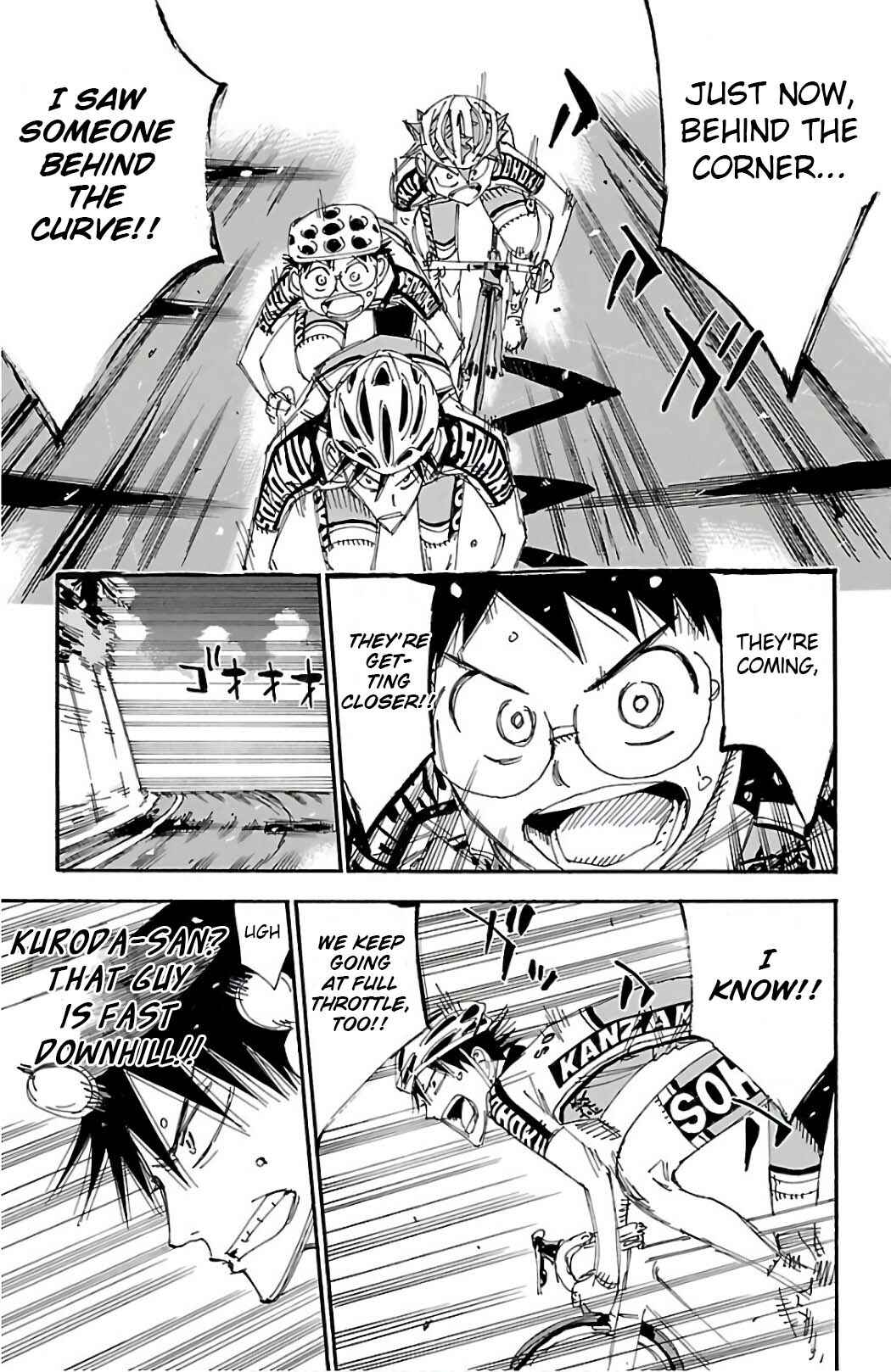 Page 3 Chapter 494 Yowamushi Pedal