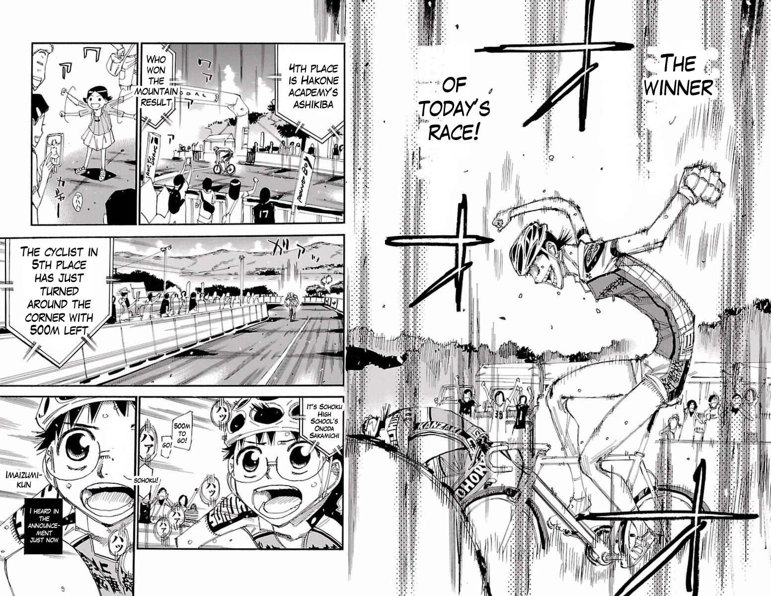 Page 10 Chapter 415 Yowamushi Pedal