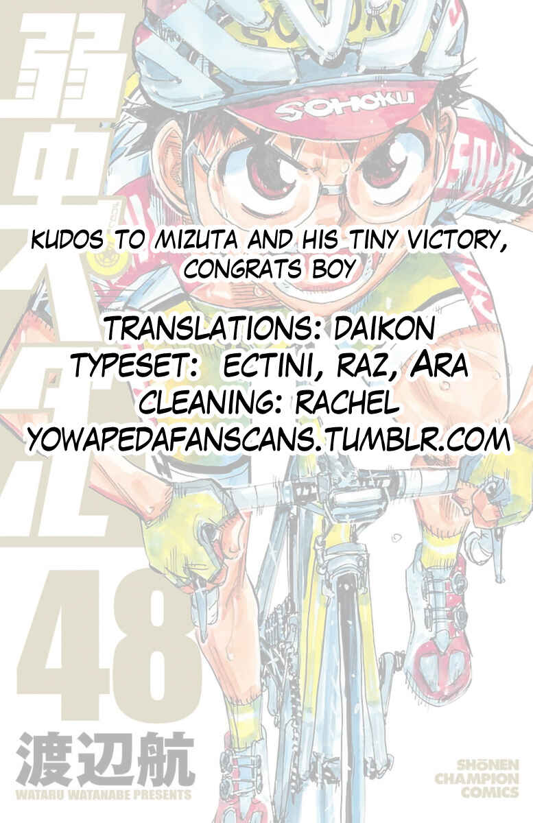Page 19 Chapter 415 Yowamushi Pedal