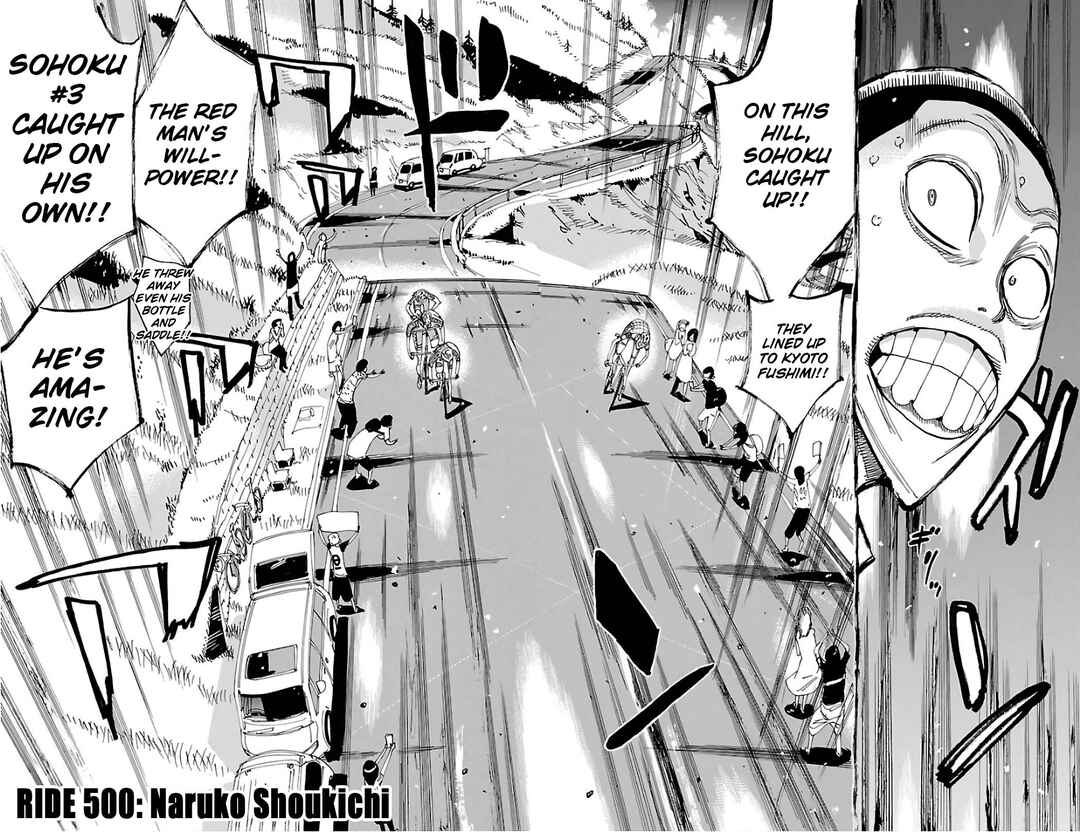 Page 2 Chapter 500 Yowamushi Pedal