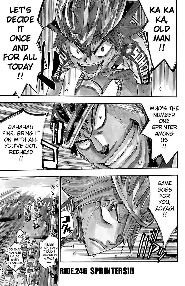 Page 1 Chapter 246 Yowamushi Pedal