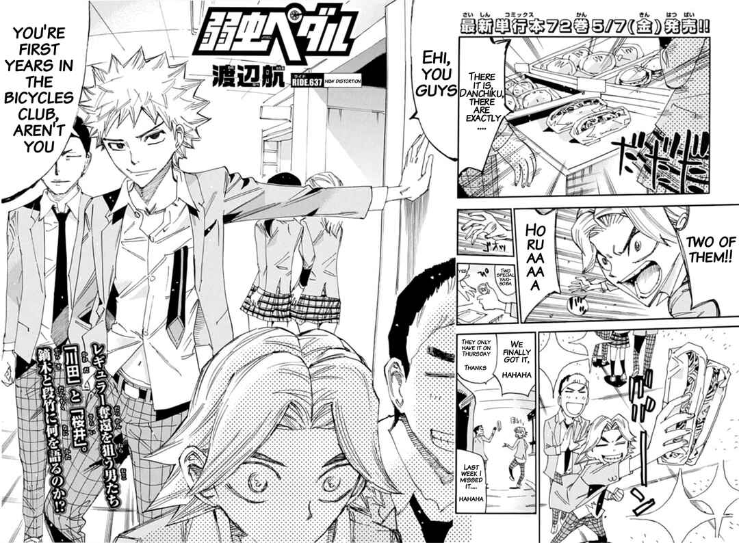 Page 2 Chapter 637 Yowamushi Pedal