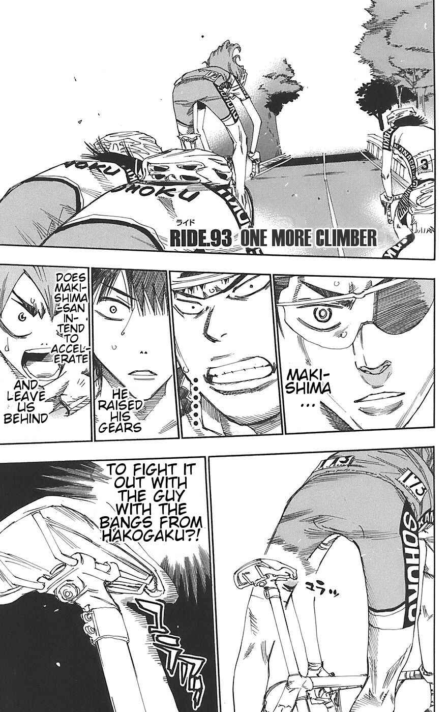 Page 1 Chapter 93 Yowamushi Pedal