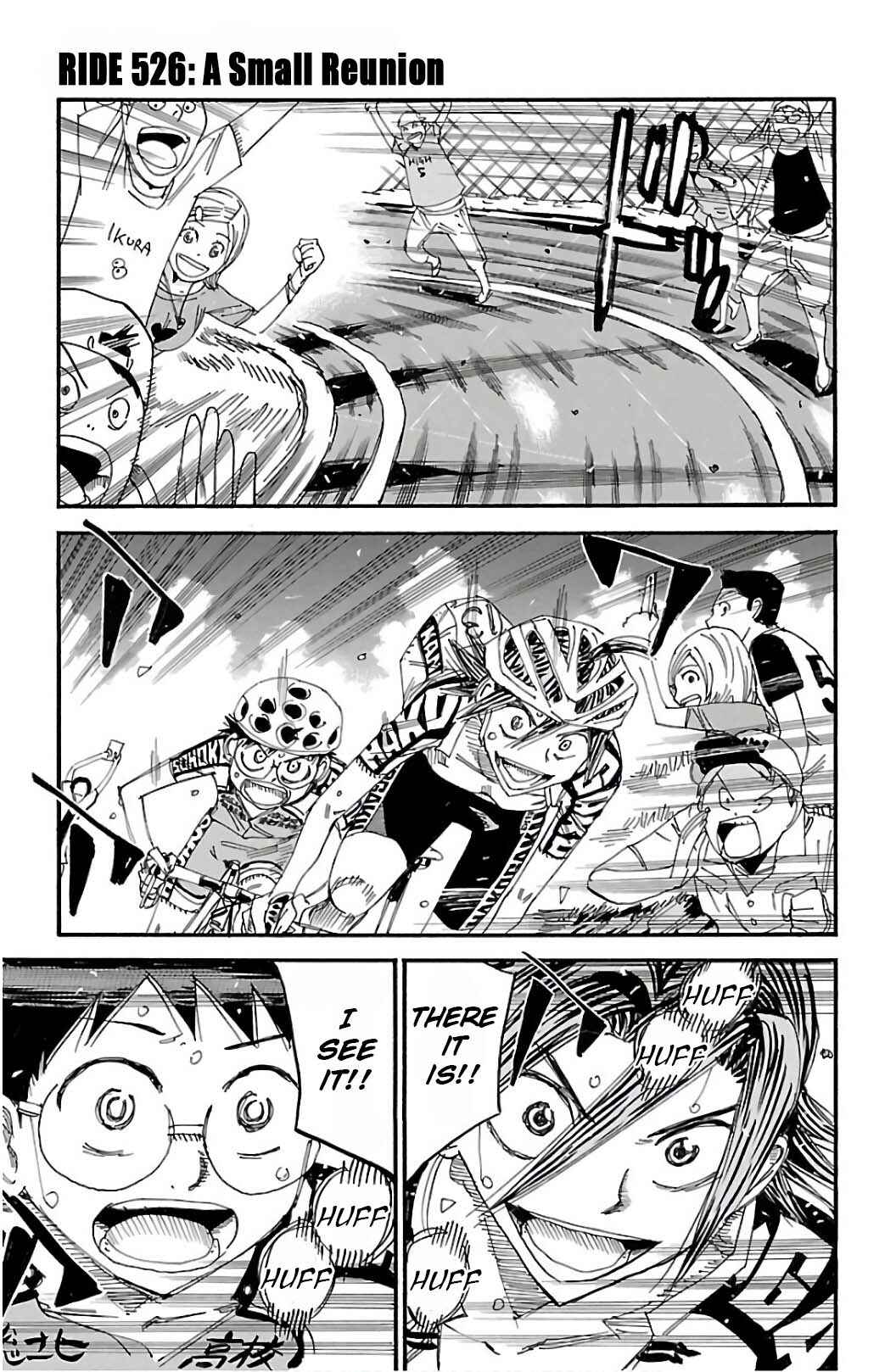 Page 1 Chapter 526 Yowamushi Pedal