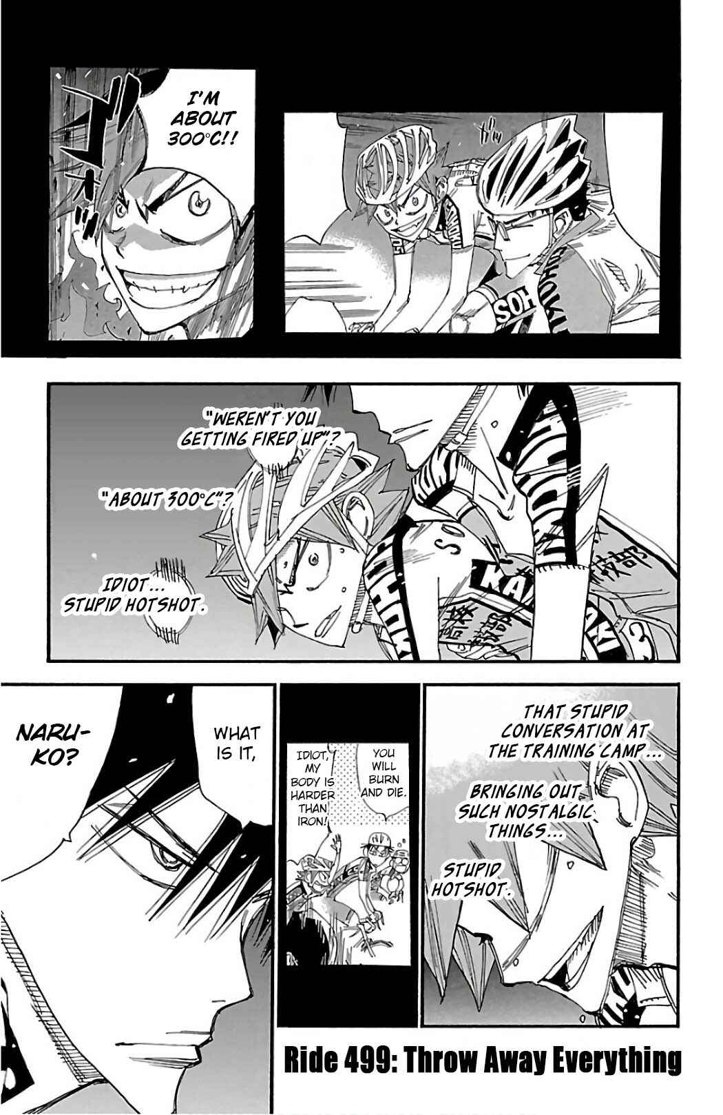 Page 1 Chapter 499 Yowamushi Pedal