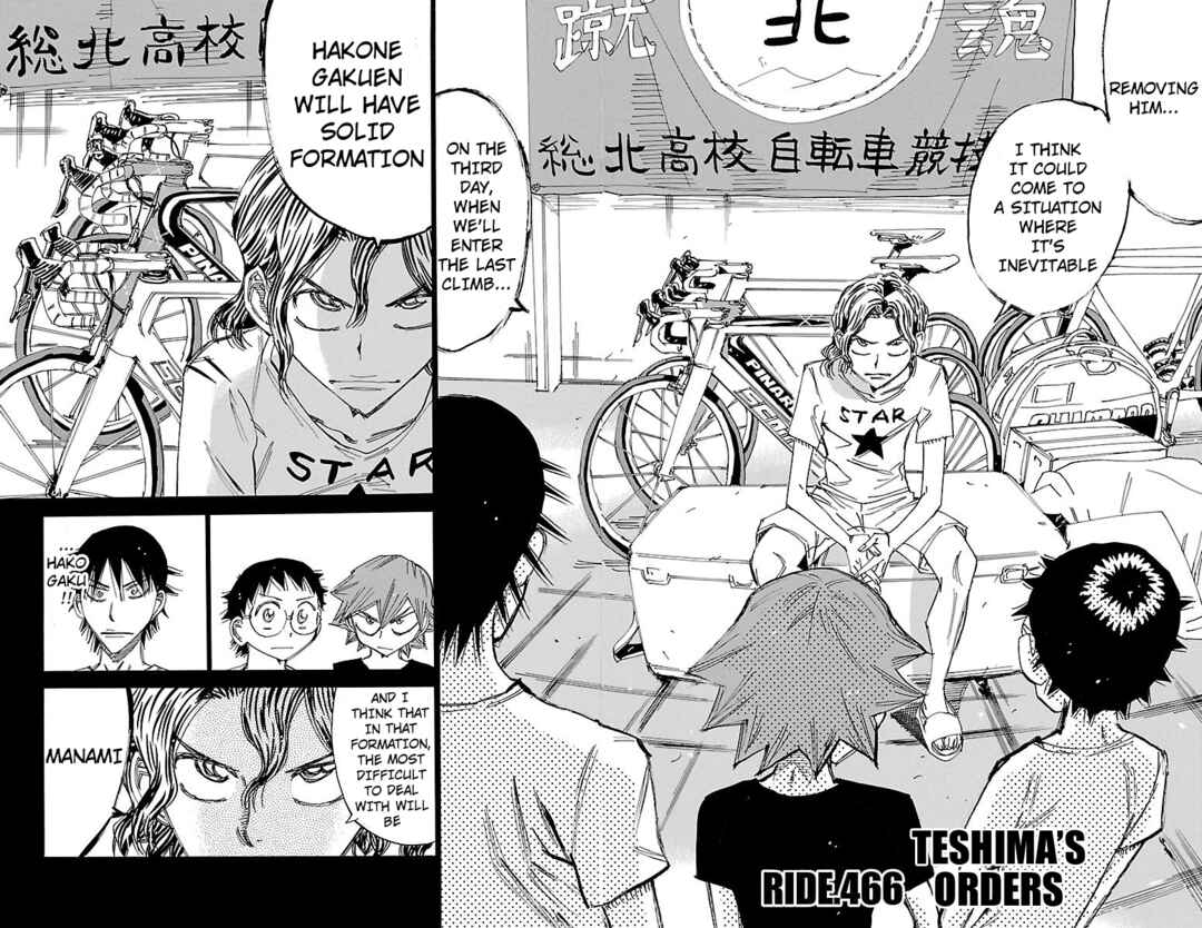 Page 4 Chapter 466 Yowamushi Pedal