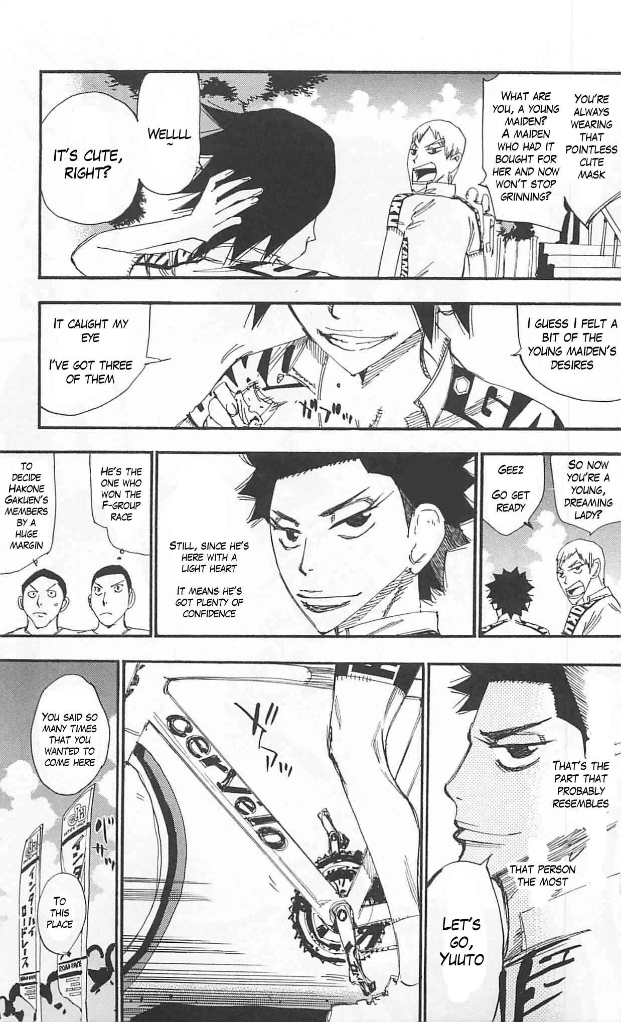 Page 17 Chapter 299 Yowamushi Pedal