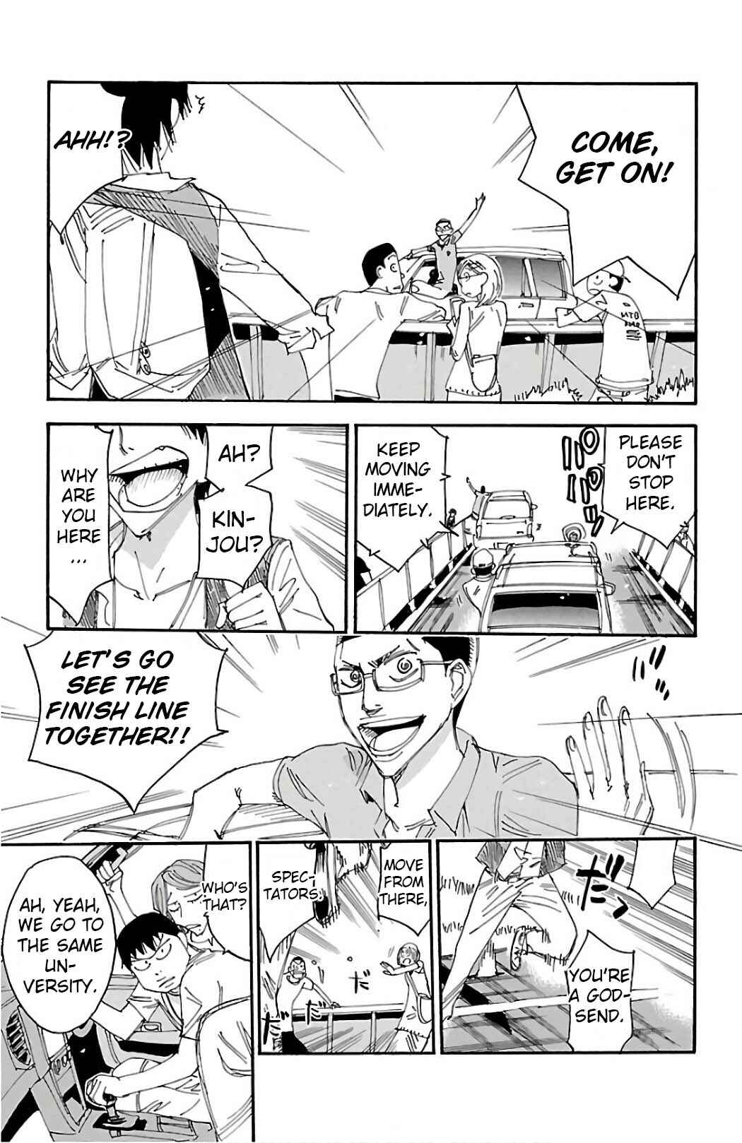 Page 15 Chapter 501 Yowamushi Pedal