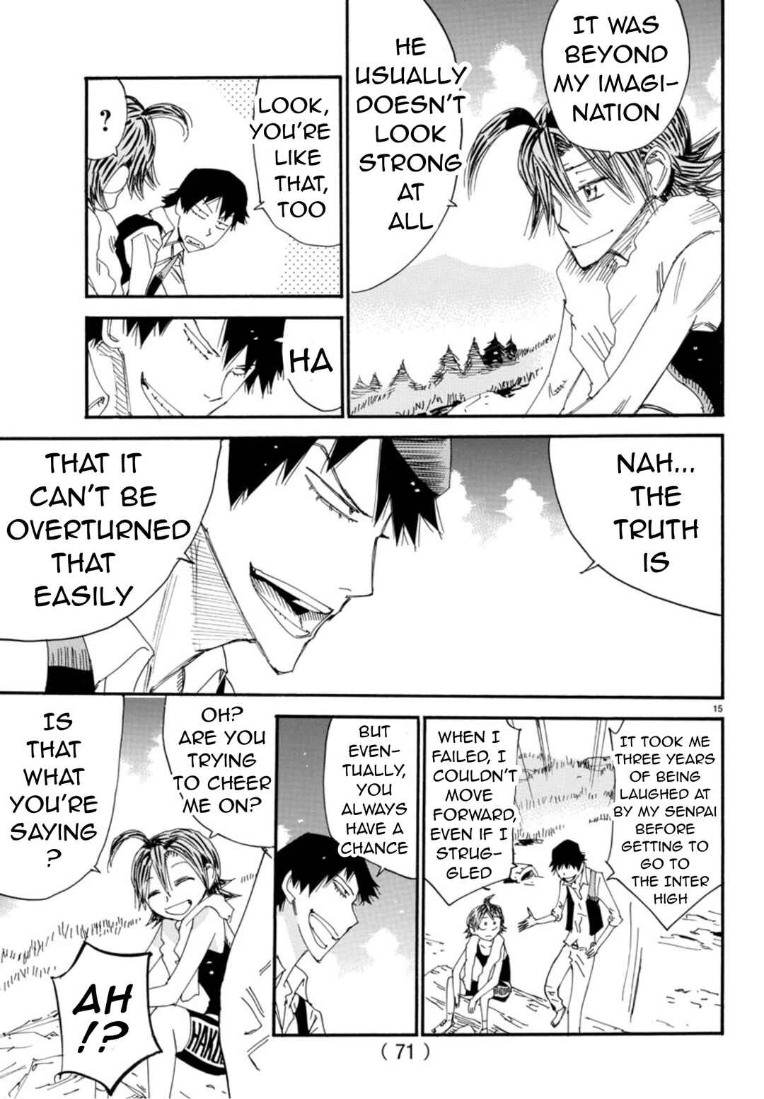 Page 13 Chapter 544 Yowamushi Pedal