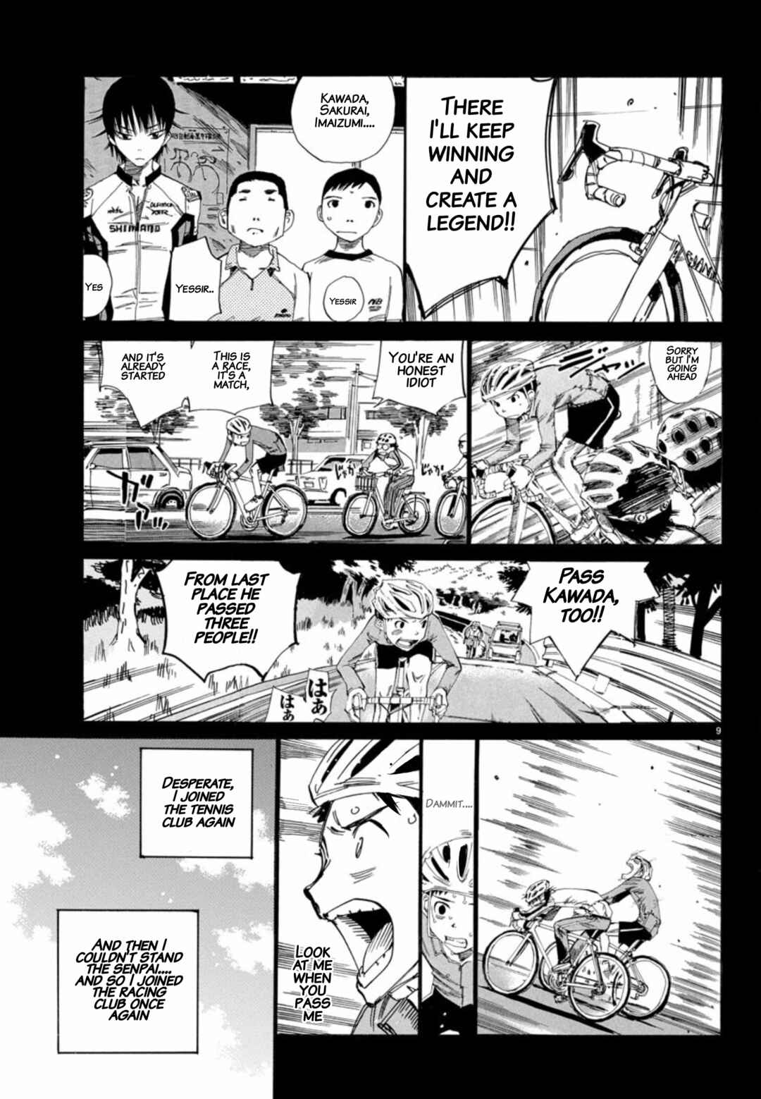 Page 8 Chapter 654 Yowamushi Pedal