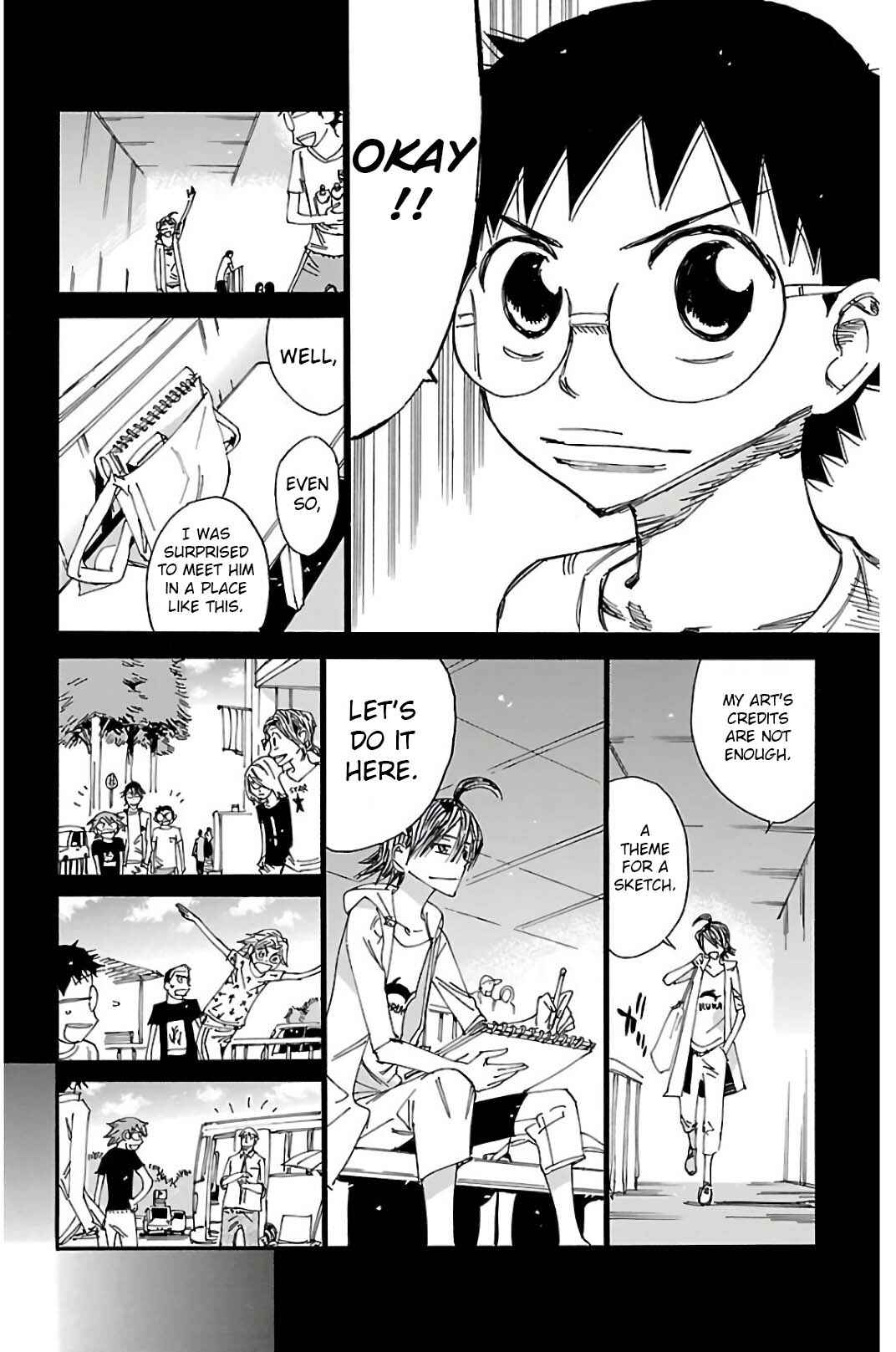 Page 15 Chapter 517 Yowamushi Pedal