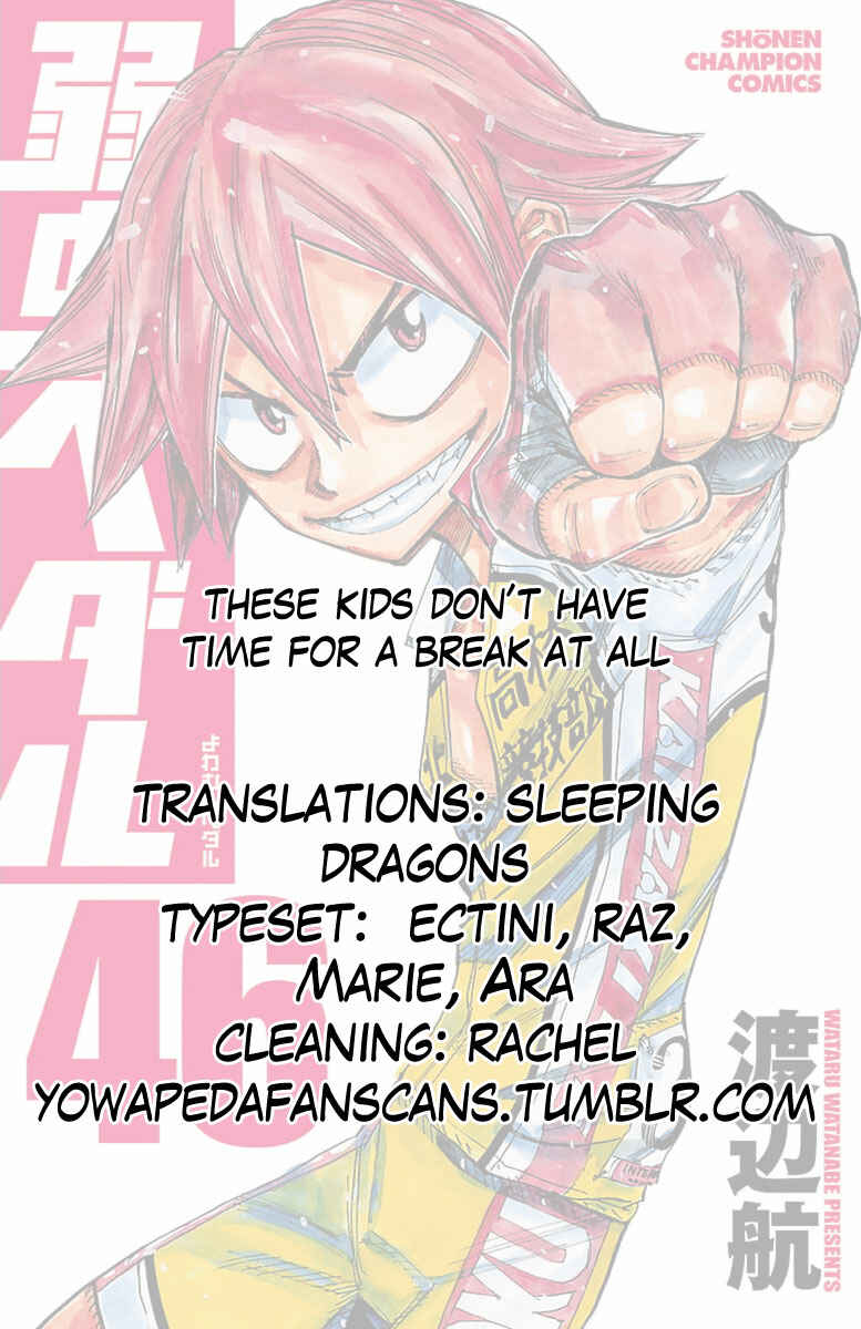 Page 19 Chapter 393 Yowamushi Pedal