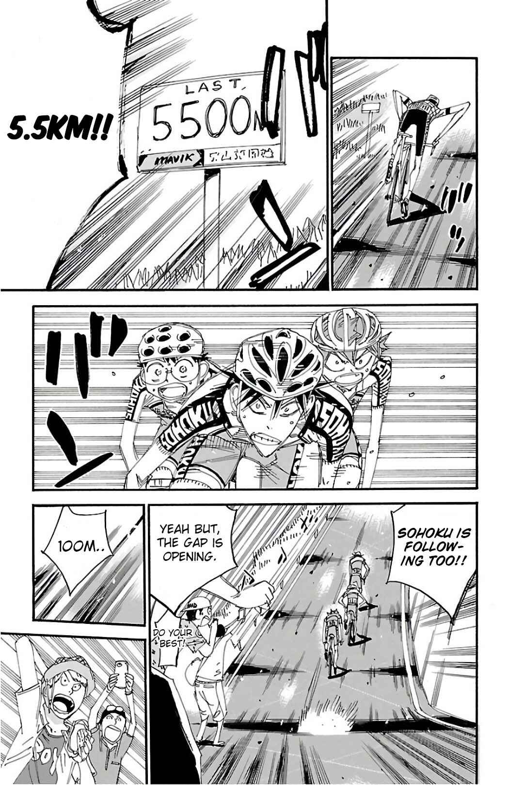 Page 8 Chapter 496 Yowamushi Pedal