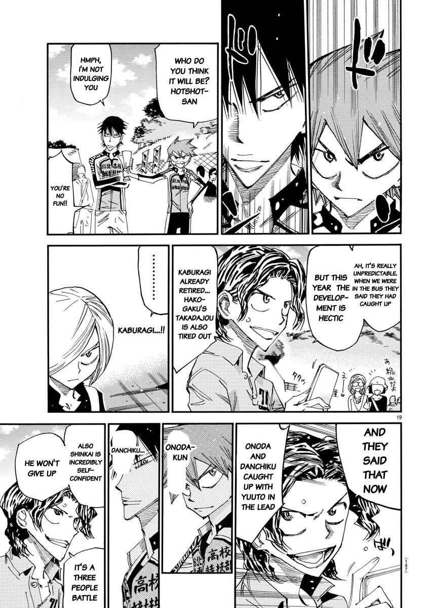 Page 19 Chapter 628 Yowamushi Pedal