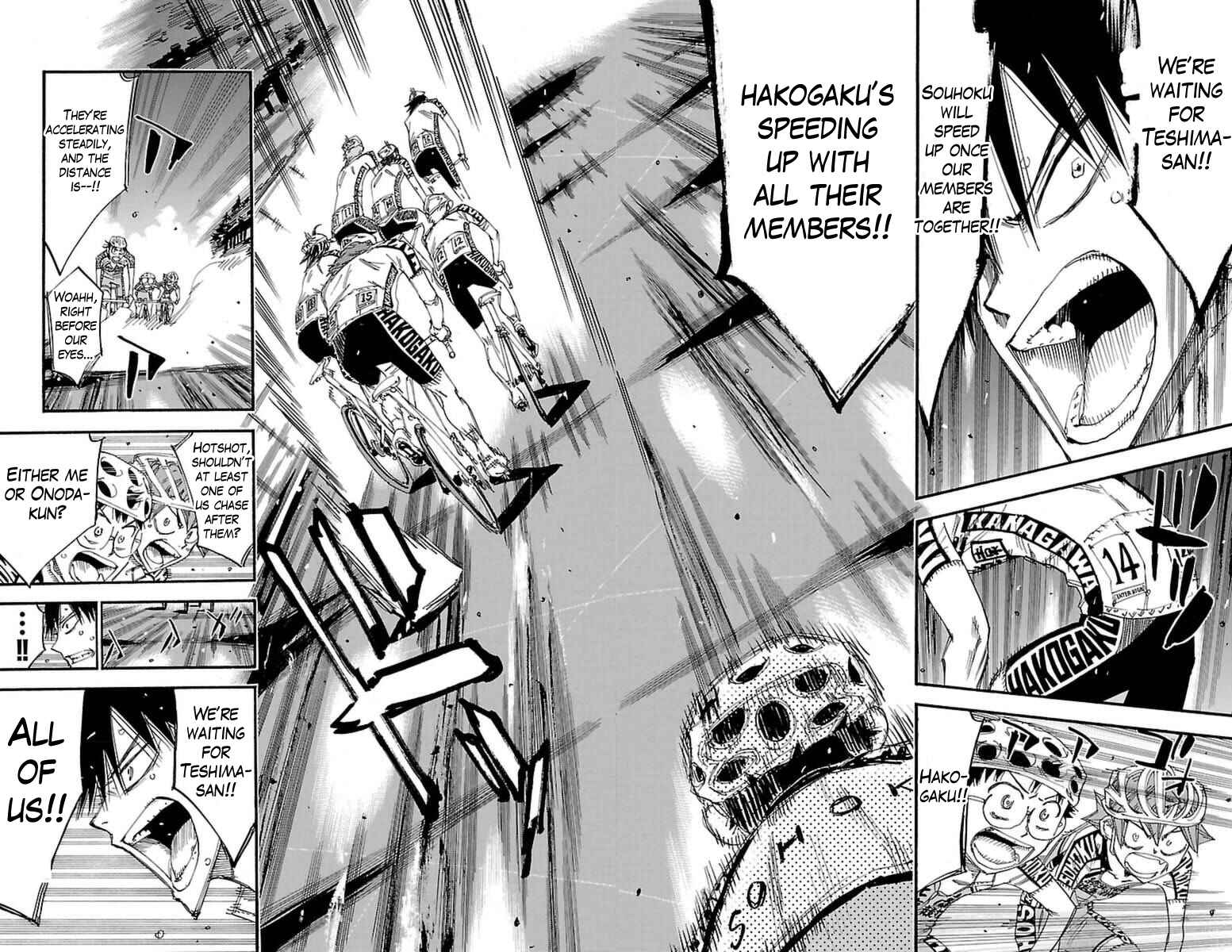Page 15 Chapter 370 Yowamushi Pedal