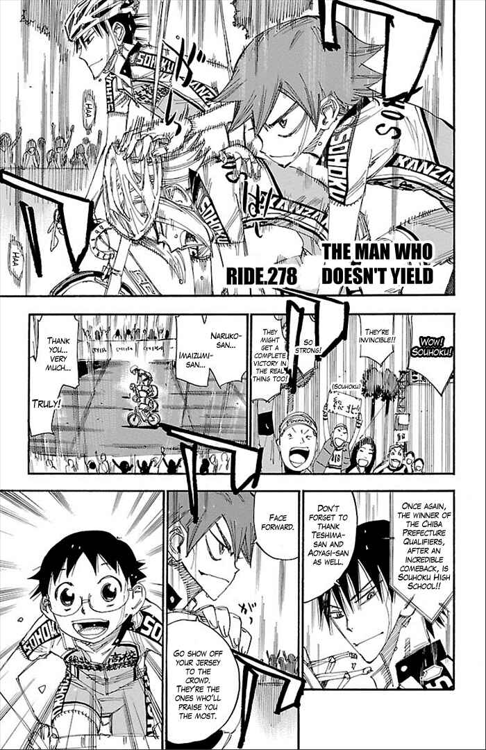 Page 1 Chapter 278 Yowamushi Pedal