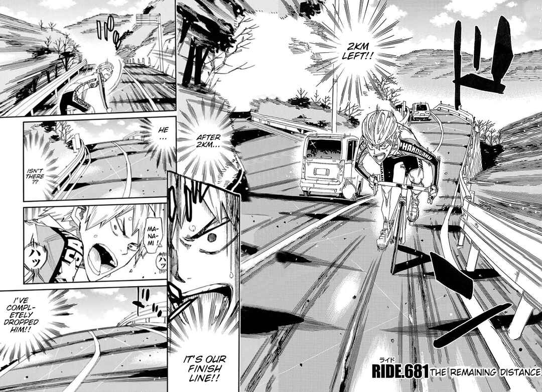Page 2 Chapter 681 Yowamushi Pedal