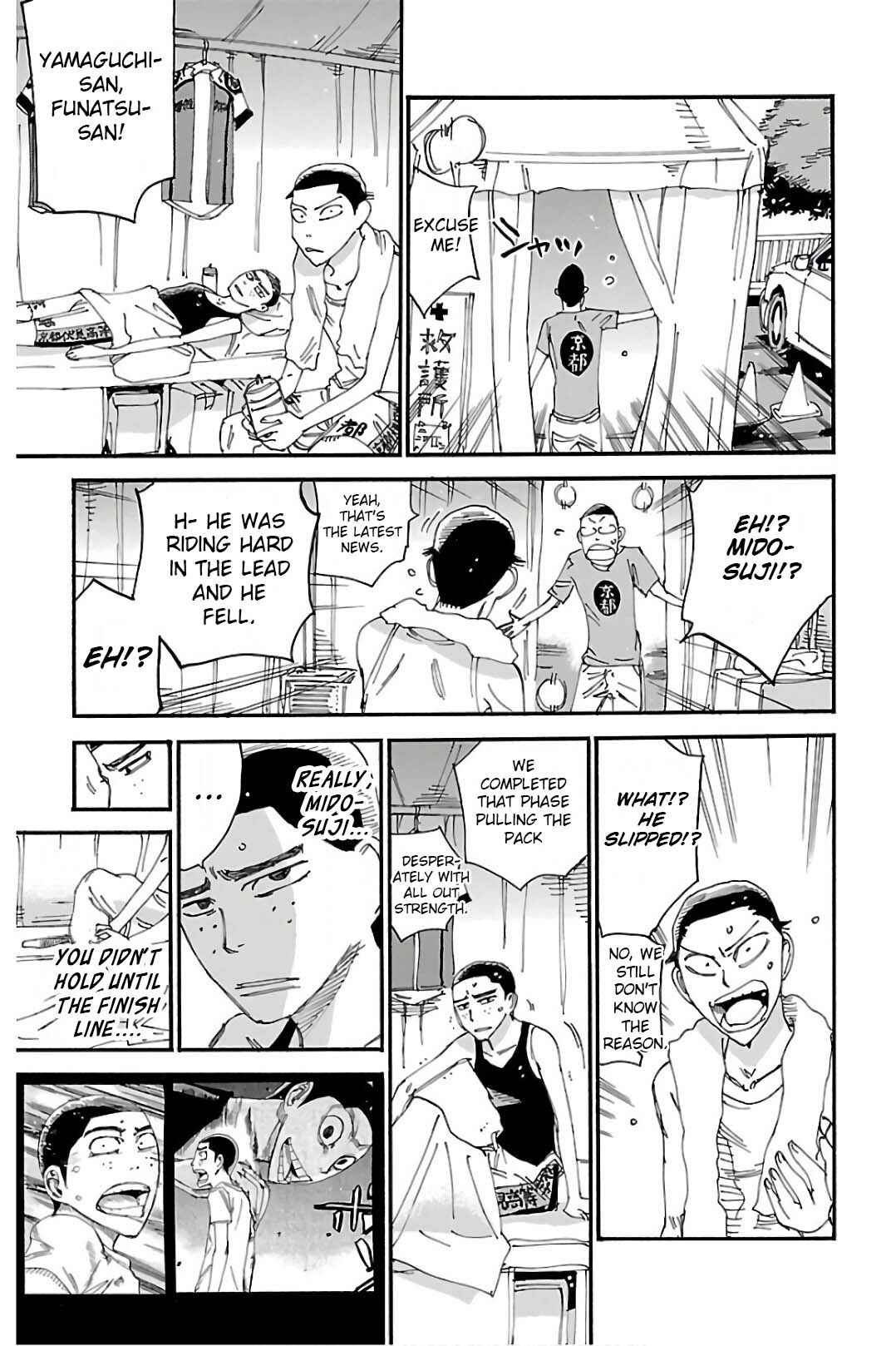 Page 8 Chapter 510 Yowamushi Pedal