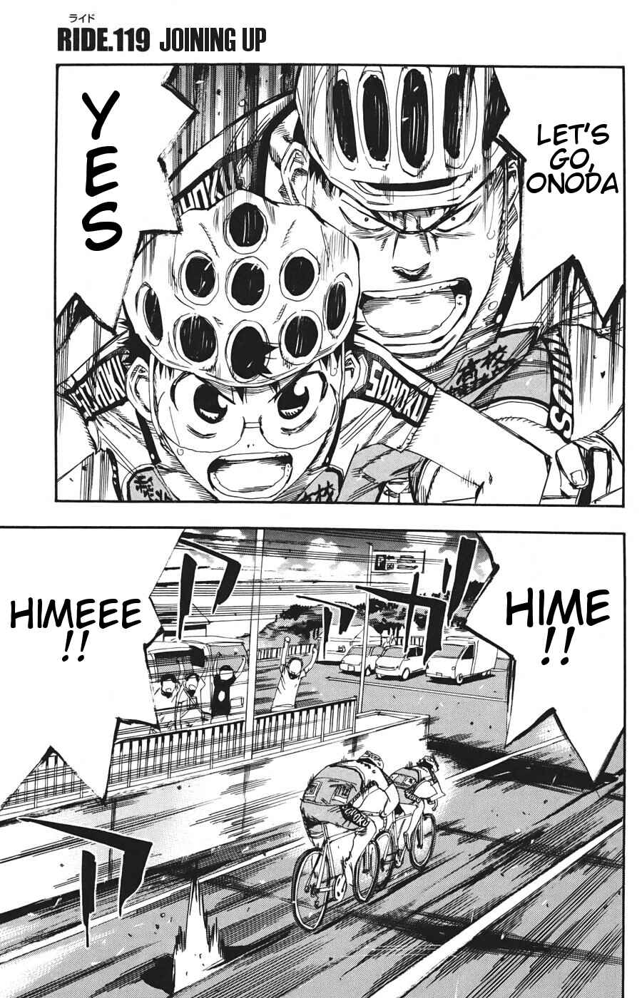 Page 1 Chapter 119 Yowamushi Pedal